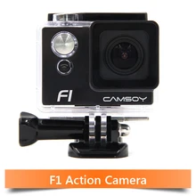 Camsoy Full HD 1080P Action camera 130mins Working Time 50Meters go waterproof pro camera