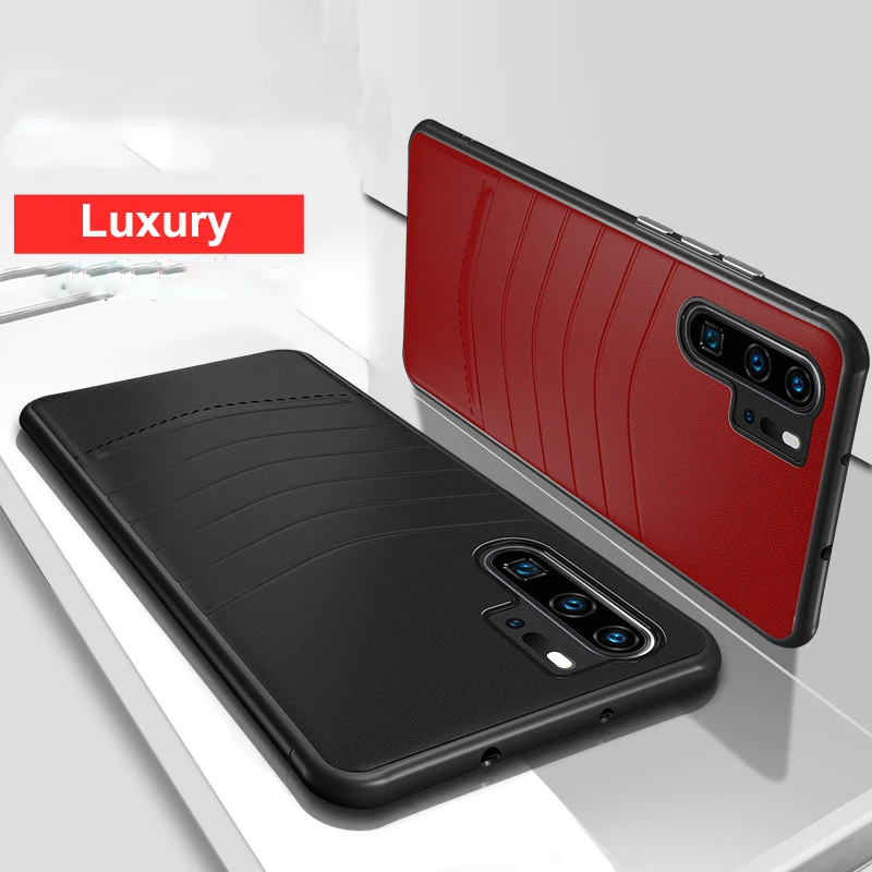 

P30 Pro Lite Case for Huawei P30 Pro Lite Nova 4e Case PU Leather Anti-knock Back Cover for Huawei P 30Pro P30Pro Cover Funda