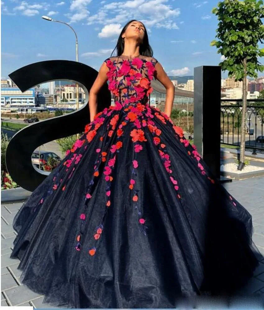 sexy-navy-2019-flower-prom-dresses-jewel-neck-appliqued-formal-evening-party-gwns-plus-size-special-occasion-dress