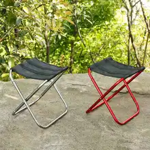 2017 New Arrival Portable Aluminum Folding Stool Outdoor Fishing Travel Beach Chair