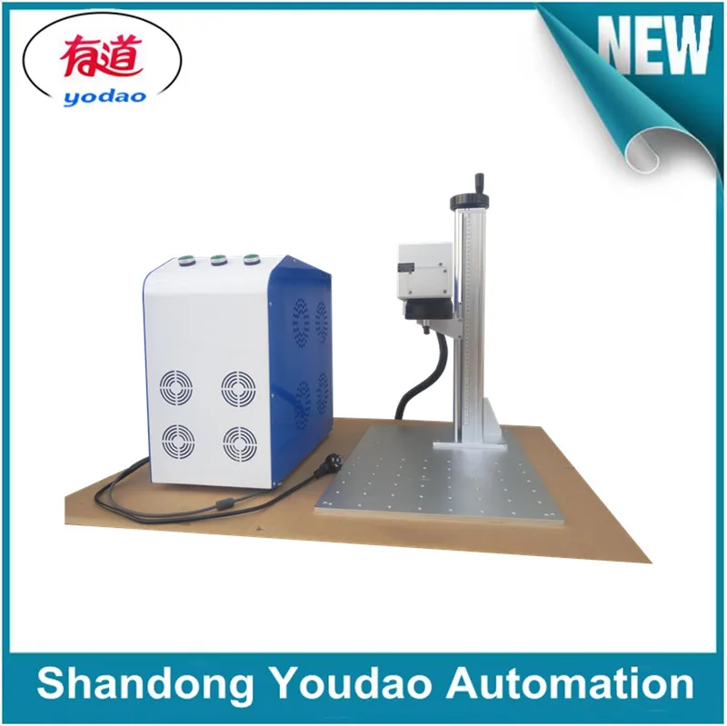 

Free Shipping Marking Machine High Speed Small Portable 20W 30W 50W Metal Logo Fiber Laser Marking Machine for Sale
