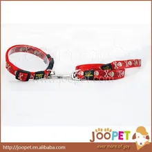 Новое поступление Красный Череп Щенок Ошейник нейлон pet поводок и воротник S/M/XL