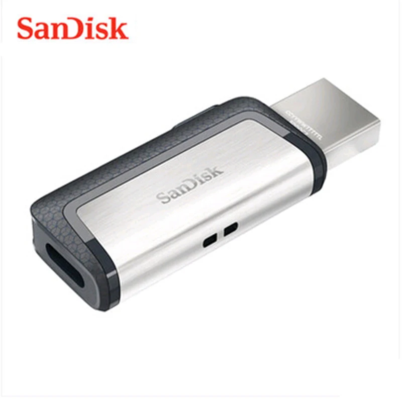 sandisk SDDDC2 крайне высокая скорость type-C USB3.1 двойной OTG USB флэш-накопитель 128 Гб 64 ГБ 32 ГБ флеш-накопители 130 м/с