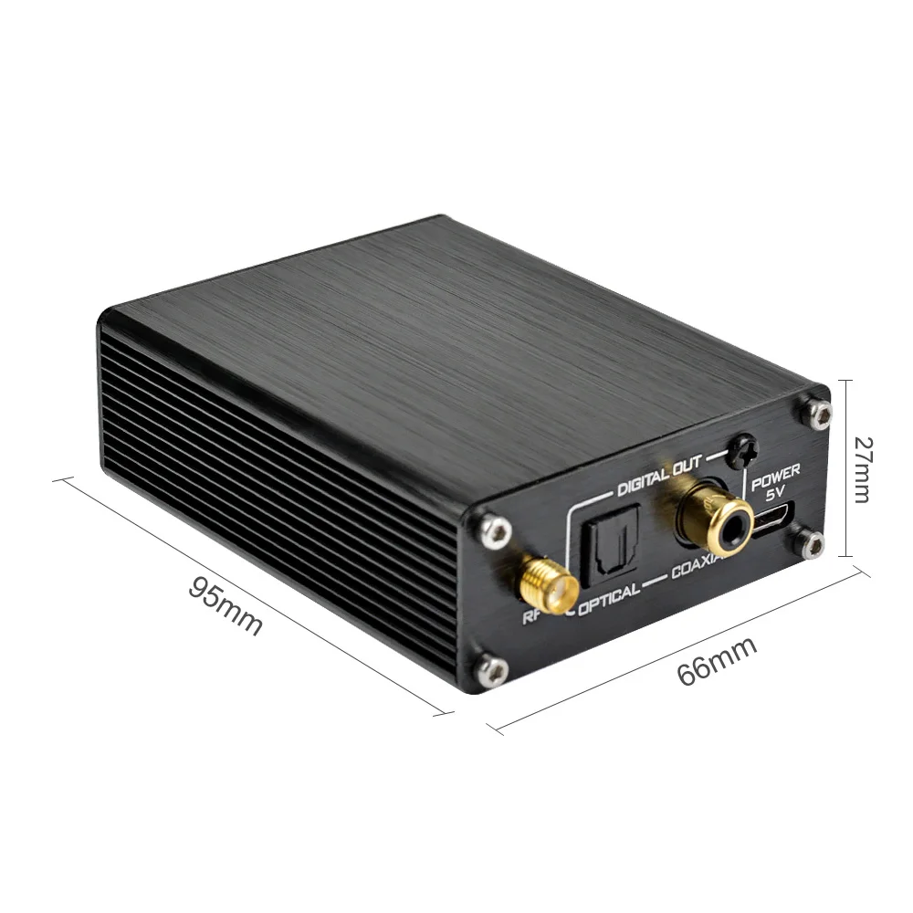  AIYIMA 50 receptor Bluetooth APTX HD receptor de Audio inalámbrico transmisor soporte de fibra sali