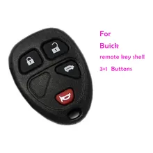 Чехол для ключей для автомобиля Buck, 4 кнопки, пульт дистанционного управления для автомобиля, 5 шт./партия