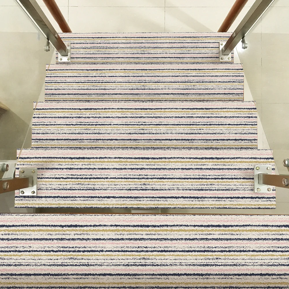 suitable for indoor and outdoor use for children and the elderly STAIRMAT ZYB Stair tread,Rectangular stair carpet//anti-slip mat 55 * 20cm Multi-color selection Color : Gray, Size : 6pcs