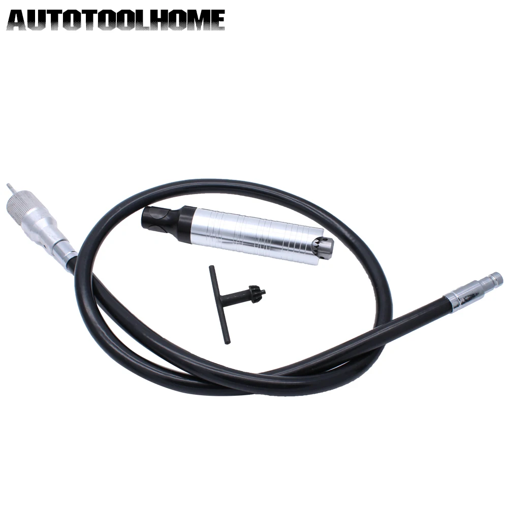 Meslek Öğütücü Esnek Mil Yumuşak Flex Şaft 0.3-4mm Dremel Elektrikli Araçlar Mini Matkap Chuck Için Kolu aksesuarları