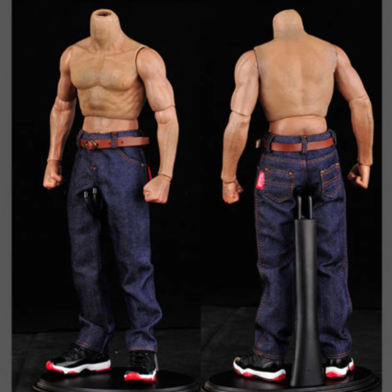1/6 Male Figure Jeans Pants Fits 12" inch PH Male/Female Action Figure Dolls 