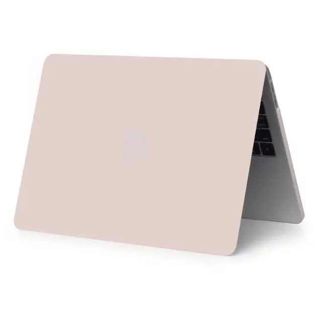 QUWIND Непрозрачный Кристальный жёсткий защитный чехол для MacBook 12 дюймов Air 11 13 дюймов Pro 13 15 16 дюймов Pro retina 13 15 дюймов - Цвет: New Pink