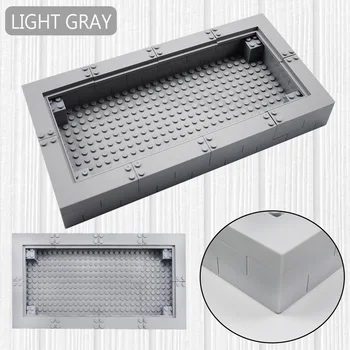 

16x32 dots Creative DIY Soldier Figures Collection Display Box Photo Frame Compatible Classic Bricks Base Plate Kids Toys