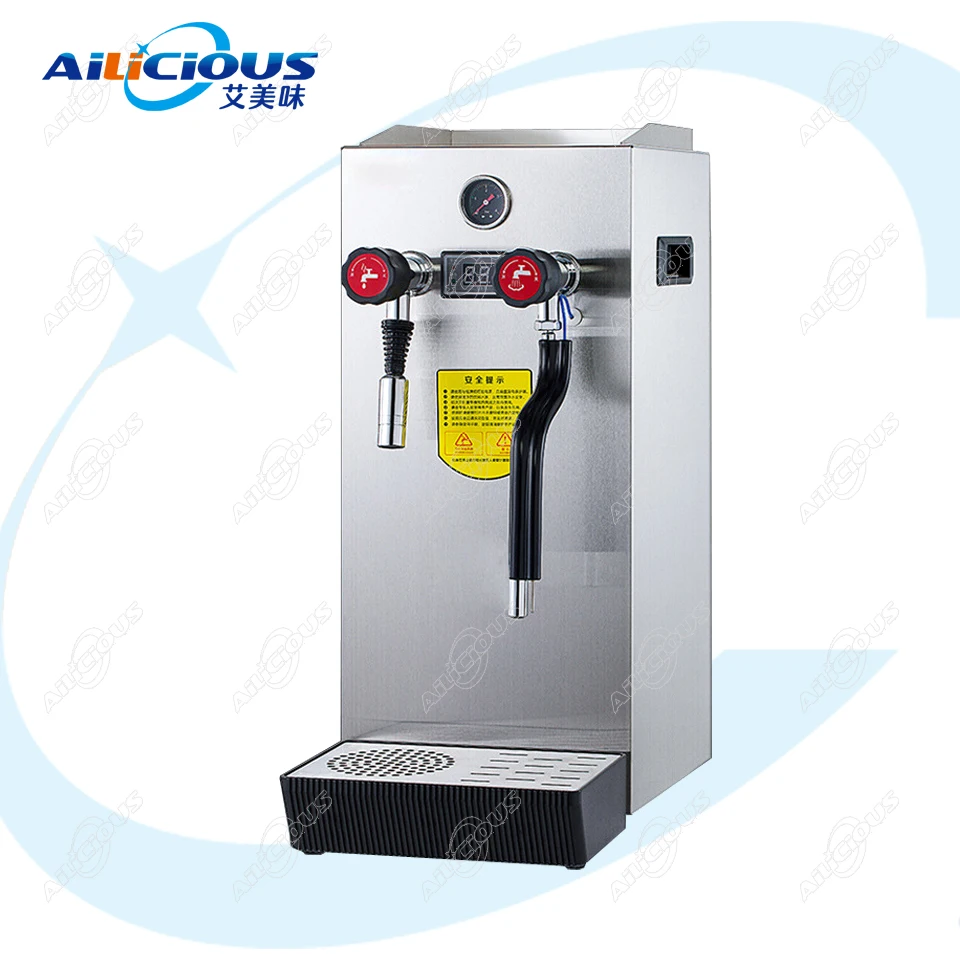 

RC800 Electric Steam Water Boiler Stainless Steel Bar Water Boiling Machine for Commercial Use