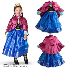 New Custom Anna Elsa filles robes hiver enfants robe enfants Summer Party robe bébé cendrillon Cosplay robe Pincess robes