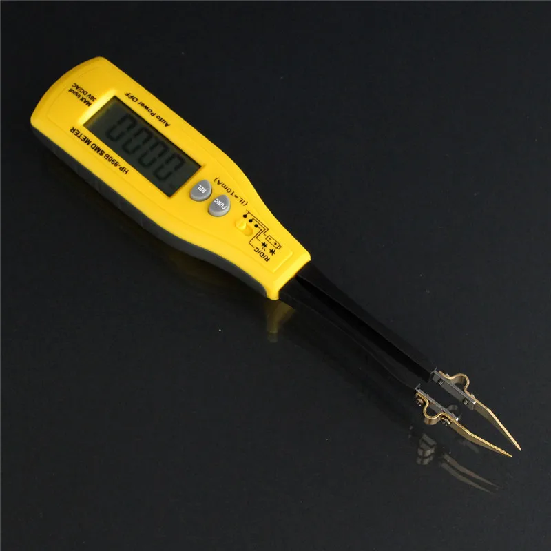 HoldPeak HP-990B Auto Range SMD Meter Resistor Capacitor Diode/Continuity/Battery Tester 4000 Counts with Relative Mode