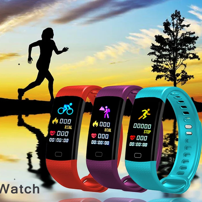 BANGWEI Smart Watch Women Men Sport Watch Running Climbing Riding Multi-Function Pedometer Heart Rate Blood pressure monitor+Box