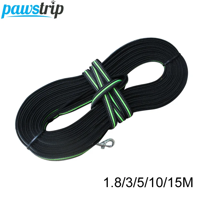 

1.8M/3M/5M/10M/15M Pet Dog Leash Nylon AntiSkid Outdoor Tracking Training Large Dog Leash For Dogs Lead Petshop correa perro