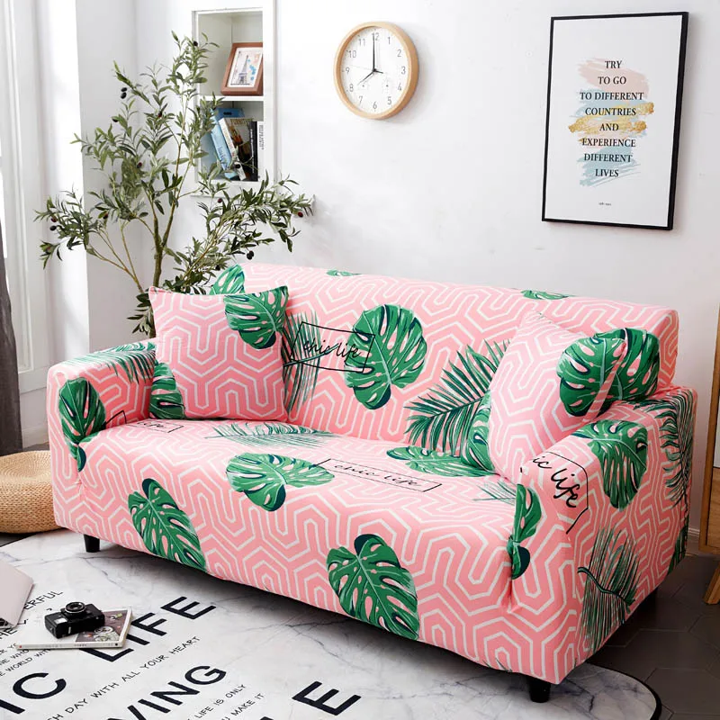Эластичный чехол на диван стрейч все включено Slipcover диван полотенце секционный диван крышка стул угловая Крышка для мебели copridivano - Цвет: color8