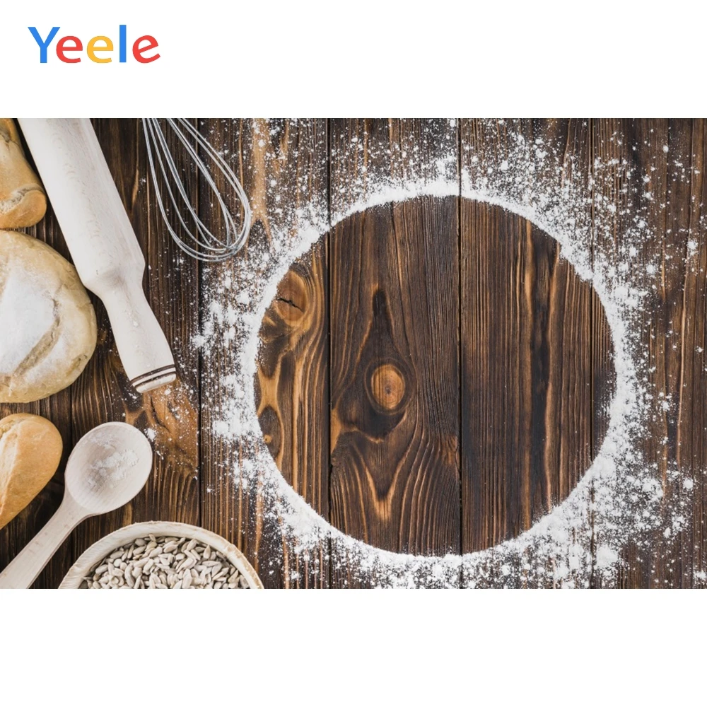 Yeele деревянные фоны кухонные инструменты элементы доски еда торт портрет фотографические фоны фотосессия Фотостудия