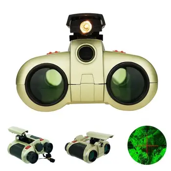

1pc Night Scope Binoculars Binocular Telescope Binoculars 4x30mm Camping Accessories Night Vision Viewer Pop-up Pop-up LightTool