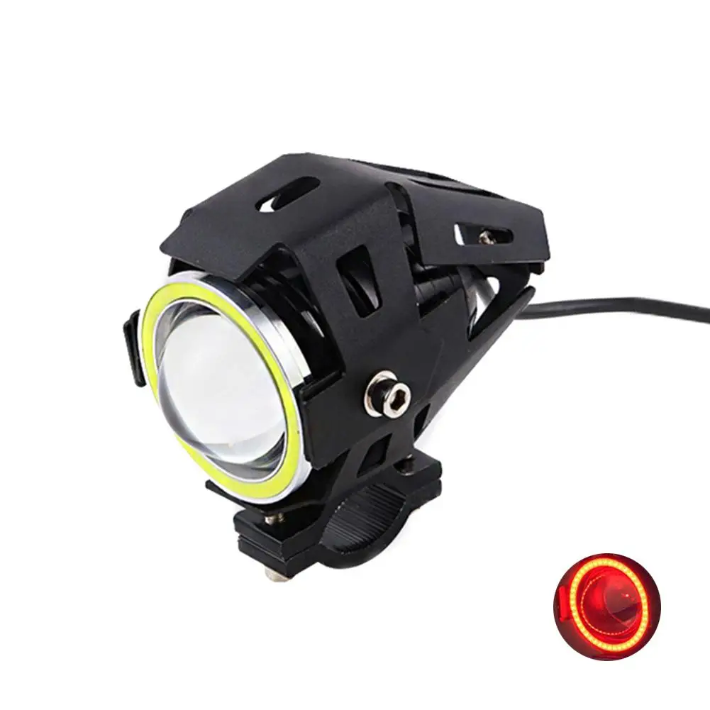 

Motorcycle Angel Eyes Headlight DRL Spotlights Super Bright LED Lamp Fog Light for motorcycles
