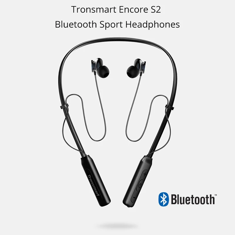 Tronsmart Encore S2 Bluetooth V4.1 спортивные наушники Apt-x DSP с шумоподавлением IPX34 стерео беспроводные наушники с микрофоном