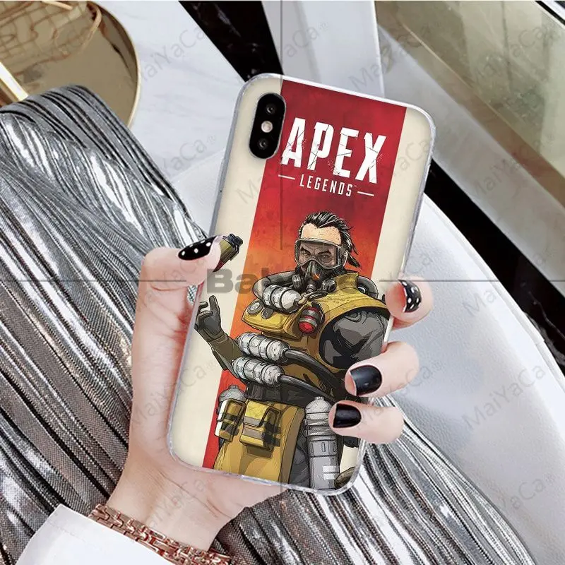 Babaite Apex Legends клиент высокое качество Новинка чехол для телефона Fundas для Apple iPhone 8 7 6 6S Plus X XS MAX 5 5S SE XR чехол - Цвет: A4