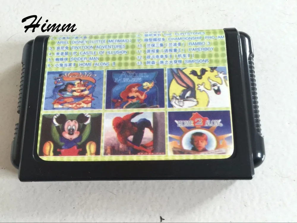 

112 in 1 Game Cartridge 16 bit Game Card For Sega Mega Drive MD for Megadrive For Genesis console