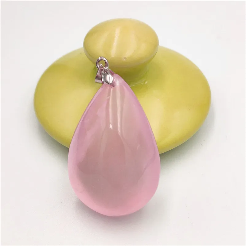 Rose Quartz Pendant Clear Mozambique (5)