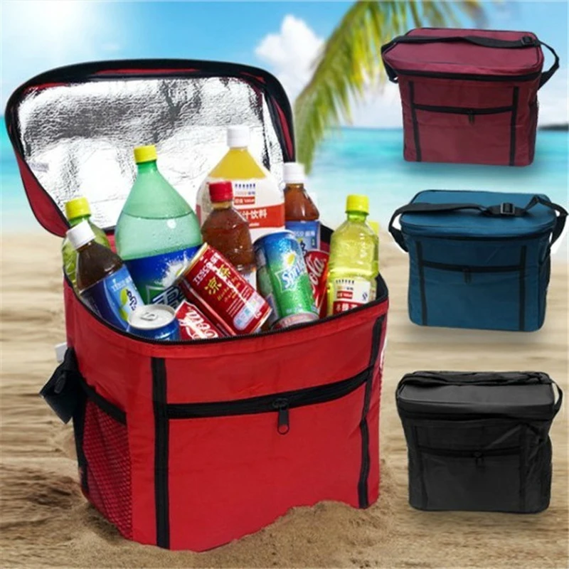 

NIBESSER Large Capacity Lunch Bag Thermo Insulation Bag For Food Picnic Portable Cooler Thermal Lunchbox Family Lunch Box Zipper