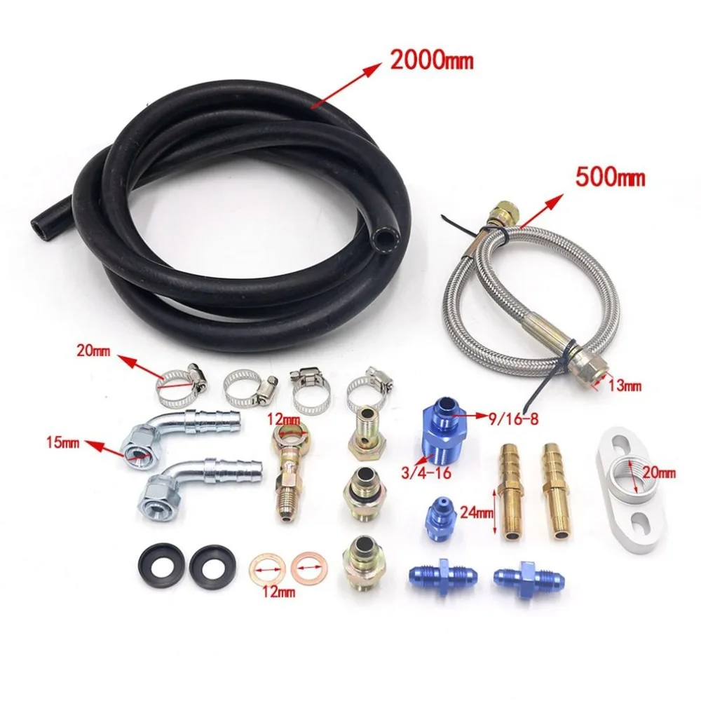 

Professional Durable Use Car Modified Instrument Auto Accessories Turbo Tubing Kit Parts Car Accessories