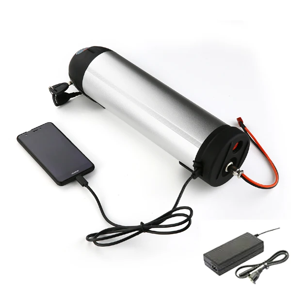 Perfect New Water Bottle Type 36V 500w Lithium ion Battery 36V 15AH E-Bike Battery With Charger USB and Bottle Holder For Samsung cell 6