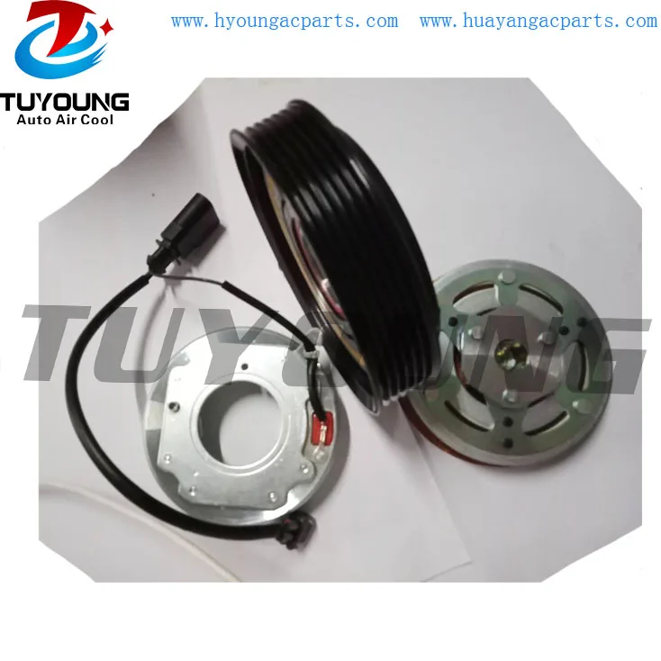 6SAS14C 110 мм 12 В 6PK Автомобильная муфта кондиционера для AUDI A4 2 0 447280 7032 4472808820