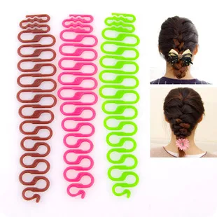 US $793.08 By DHL or EMS 2000pcsHigh Quality French Hair Braiding Tool Roller With Magic hair Twist Styling Bun Maker random 3 color
