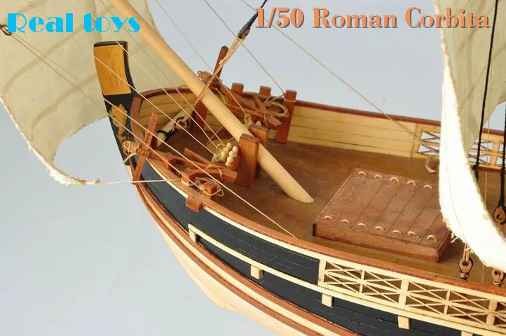 Classic Roman Empire Merchant Ship Model Scale 1/50 Roman