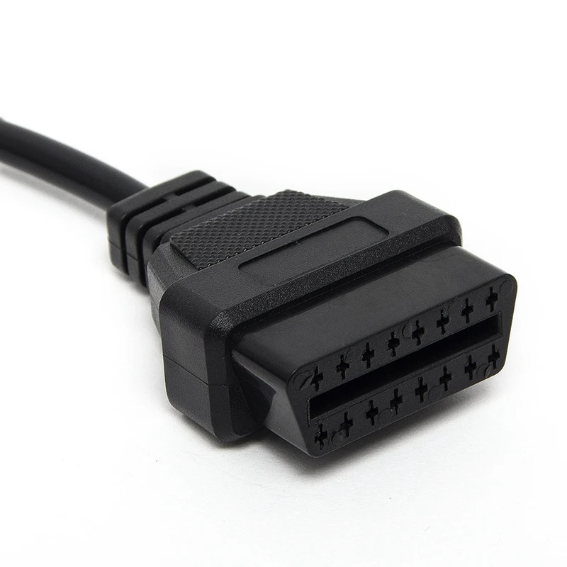 10 шт для IVECO 38 Pin ODB OBD2 Диагностический Кабель адаптер 16Pin разъем OBDII автомобиля