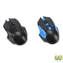 Практическая 2.4 ГГц USB оптическая Беспроводной игровой Мышь геймер Мыши компьютерные для PC ноутбук 3200 Точек на дюйм Профессиональный 6 ключей