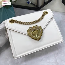 Кожаная маленькая сумка с принтом, Европейская и американская модная сумка, плечо Bao Baonv