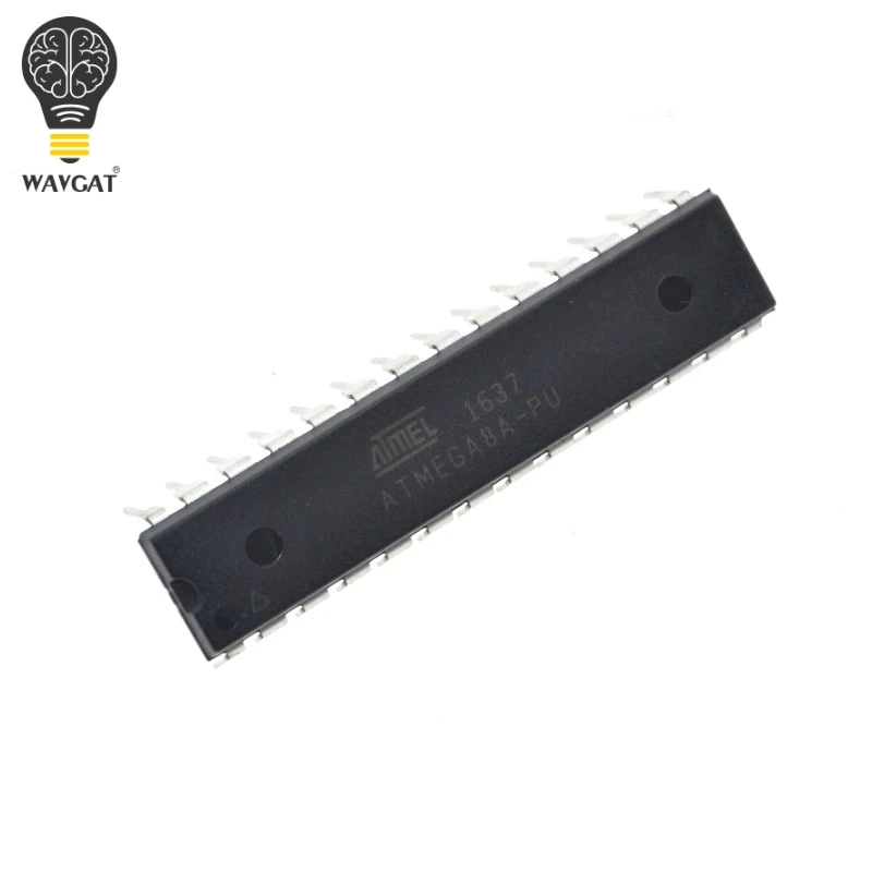 Оригинальная Встроенная программируемая вспышка ATMEGA8A DIP 28 8 бит с 8K байтами 1