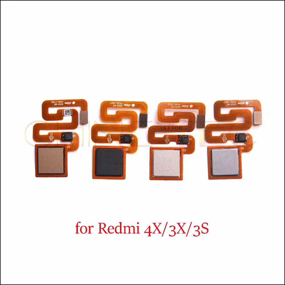 Гибкий кабель лента для кнопки возврата Redmi 3S 4X 1 шт. датчик отпечатков пальцев|cable