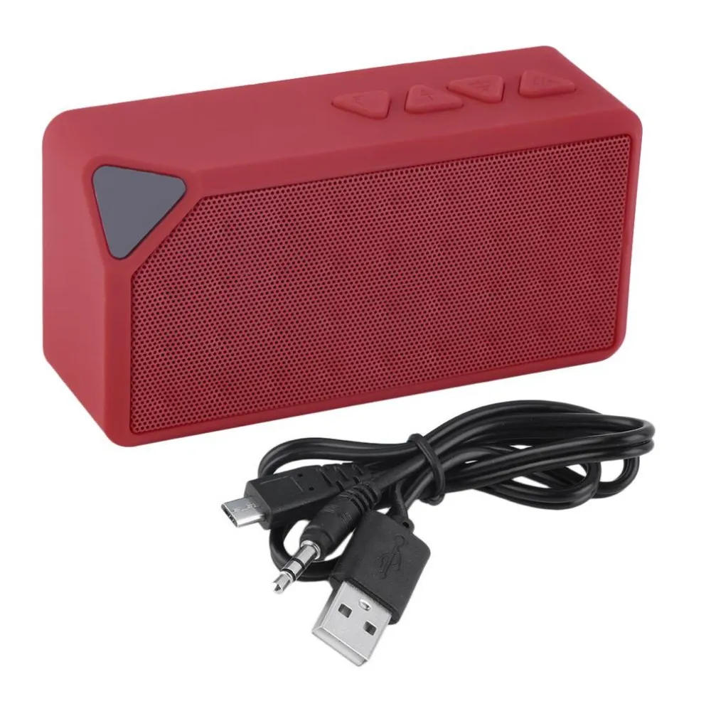Мини беспроводной Bluetooth динамик портативный цифровой TF карта USB FM звуковая коробка аудио стерео музыкальный сабвуфер