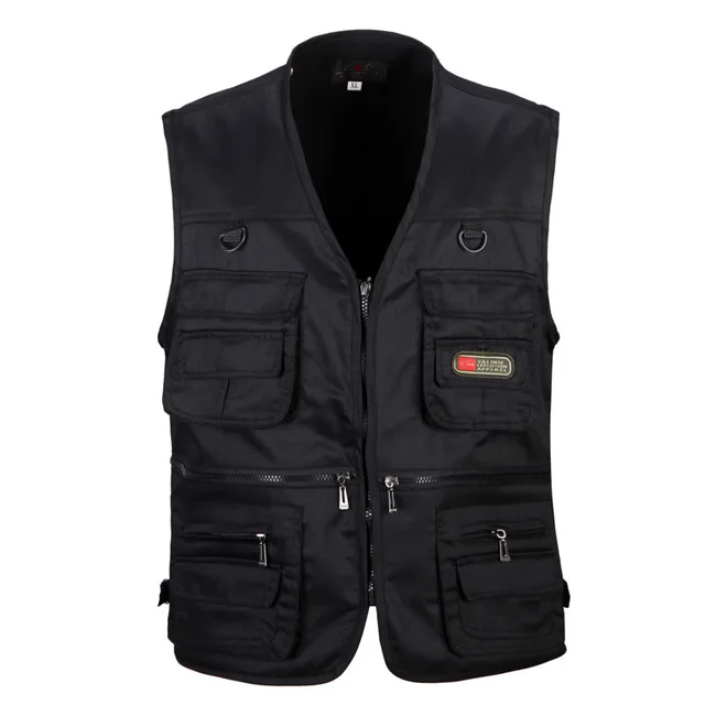 PLUS SIZE XXL XXXL tactical Vest Men 2018 New Arrival Multi pockets