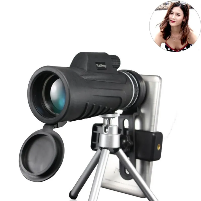 40x60 HD Monocular Telescope Dual Focus Adjustment