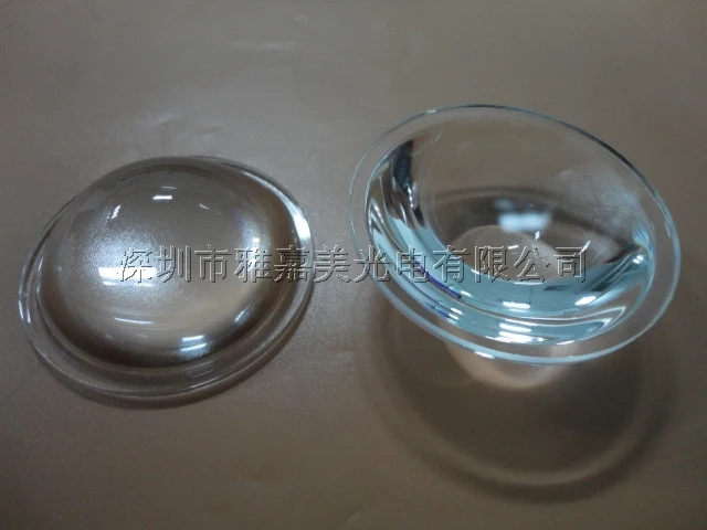 

optical glass lenses Diameter 51.5MM Focusing Flashlight plano Convex lens, ,High power LED lens