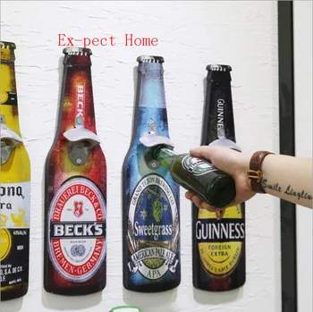 

10pcs/lot Wood Signs shabby chic Vintage Wall Mounted Hanging Bottle Opener over 10 Designs Perfect Gift