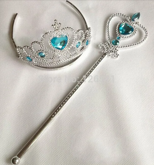 4Pcs-set-Crown-Elsa-Anna-Crown-Cosplay-Tiara-Hair-Accessories-set-Crown-Wig-Magic-Wand-glove (3)