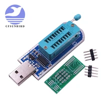 Roteamento de MinPro EU programador USB placa principal LCD SPI FLASH 24 25 queimador 25 PLASH e 24 chips EEPROM SPI