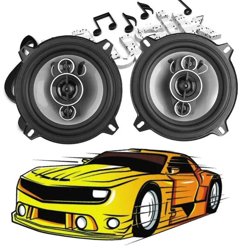 

1 Pair 5" 450W 12V Car Coaxial Treble Speakers Vehicle Auto Audio Music Stereo Loudspeaker Loud Speaker Systems New