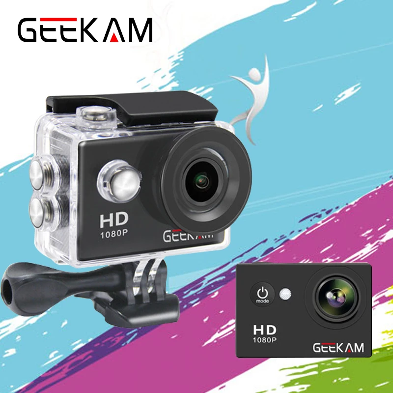 Original GEEKAM N9 Wifi Action Camera W9 Sport Cam 2.0 inch Full HD