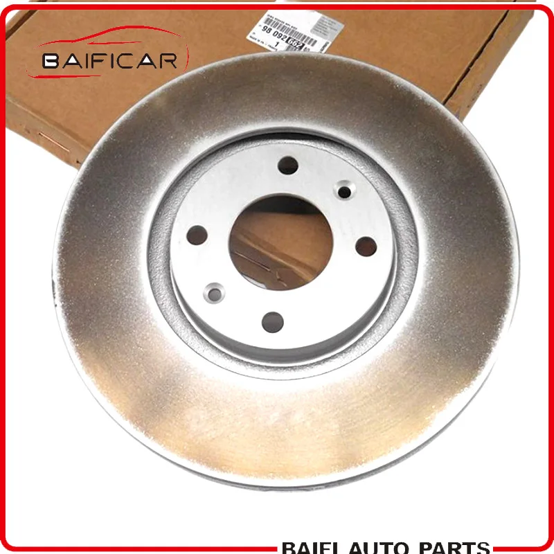 

Baificar Brand New Genuine 2 Pcs Front Right Left Brake Disc 9809266280 For Peugeot 207 307 3008 Citroen C4