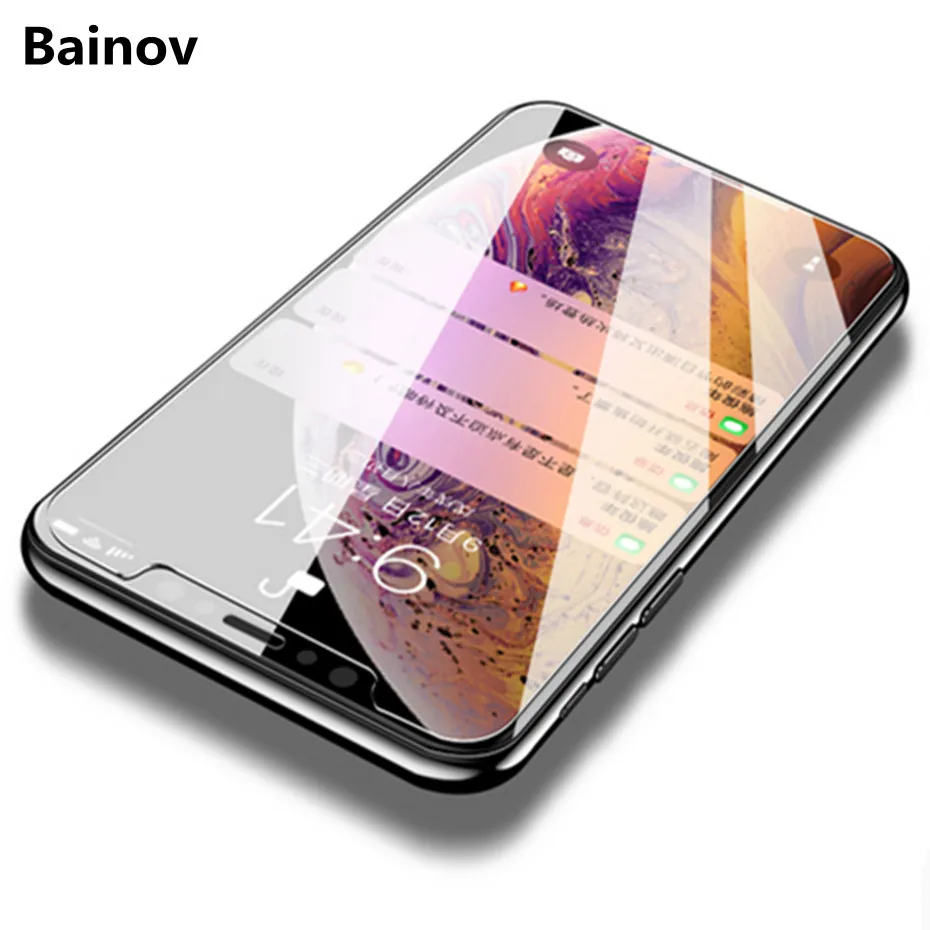 Beste 9 H ultradunne screen protector voor iphone XS XR X XS Max 5 5 s 5c 4 4 s se gehard glas voor iphone 8 7 6 s 6 plus beschermende film
