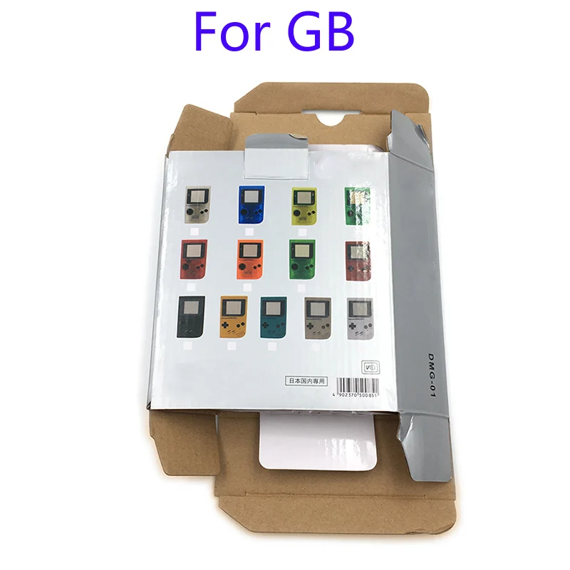 5 шт новая упаковочная коробка для приставка Gameboy GB Розничная упаковка с логотипом для GB коробка